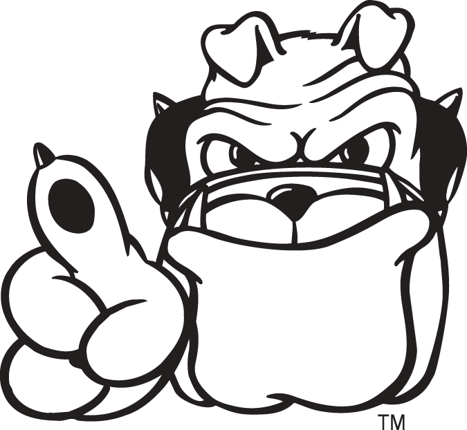 Georgia Bulldogs 1997-Pres Mascot Logo v2 iron on transfers for clothing